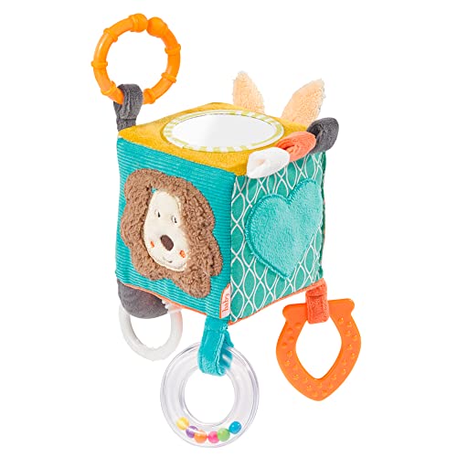 Fehn Activity-Würfel Funky Friends – Motorik-Spielzeug für Babys