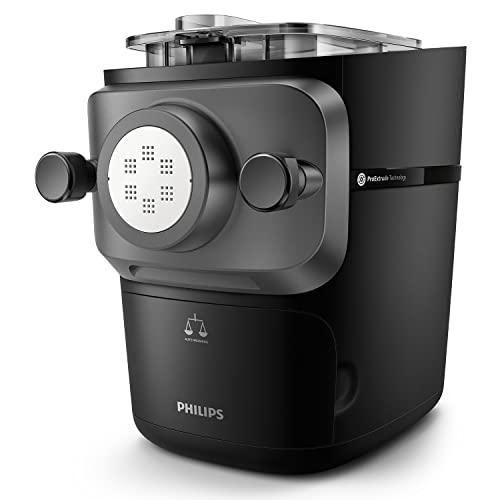 Philips PastaMaker 7000 Serie, Schwarz, 8 Pastasorten, Automatisches Wiegen