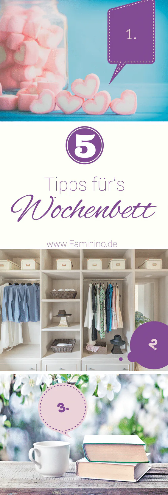 5 Tipps für ein entspanntes Wochenbett ;)