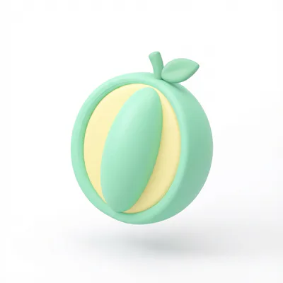 So groß wie ein Honigmelone