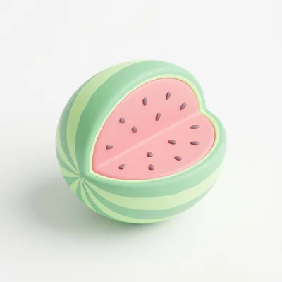 So groß wie ein Wassermelone